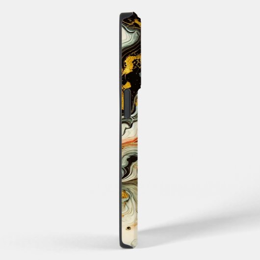 Goldene Flüsse Case-Mate iPhone Case (Achterkant / Rechts)