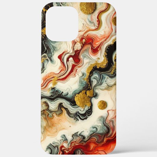 Goldene Flüsse Case-Mate iPhone Case (Achterkant)