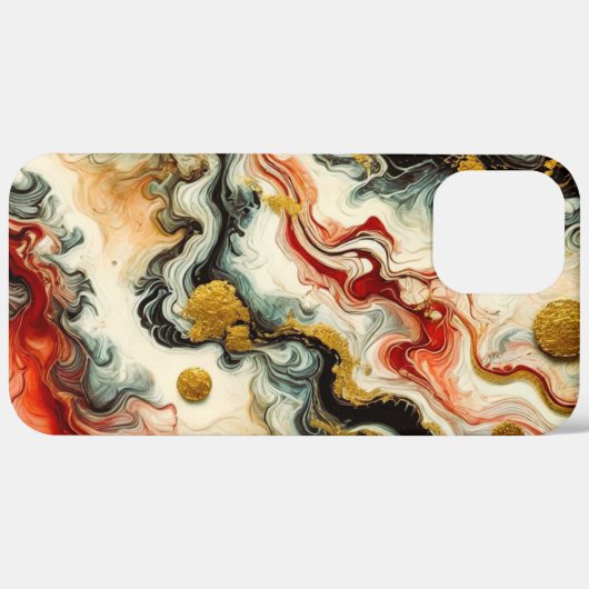 Goldene Flüsse Case-Mate iPhone Case (Achterkant / Rechts)