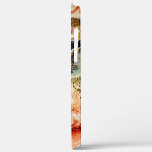 Goldene Flüsse Case-Mate iPhone Case (Achterkant / Links)