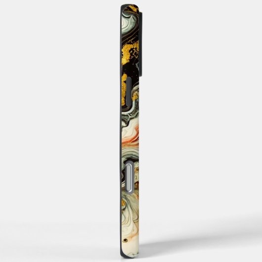 Goldene Flüsse Case-Mate iPhone Case (Achterkant / Rechts)