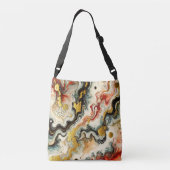 Goldene Flüsse  Crossbody Tas (Achterkant)