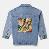 Goldene Flüsse Denim Jacket (Achterkant)
