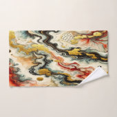 Goldene Flüsse Handdoek (Handdoek)