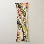 Goldene Flüsse Lichaamskussen (Achterkant (Verticaal))