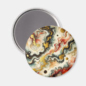 Goldene Flüsse  Magneet (Voorkant / Achterkant)