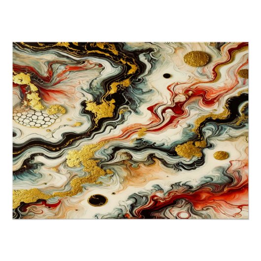 Goldene Flüsse Perfect Poster (Voorkant)