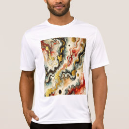 Goldene Flüsse  T-shirt