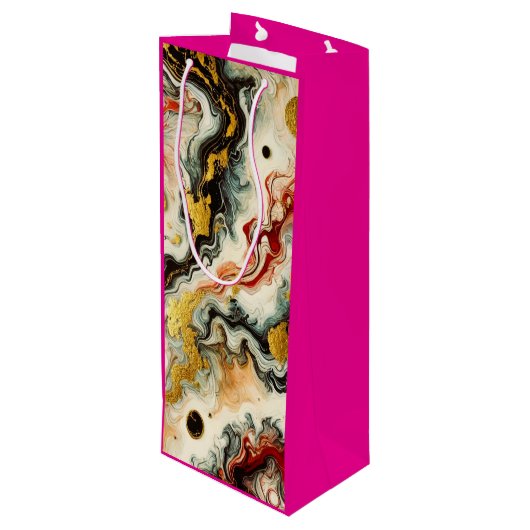 Goldene Flüsse  Wijn Cadeautas (Achterkant Gekanteld)