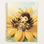Goldene Hummel im Blütentanz1 Planner (Voorkant)