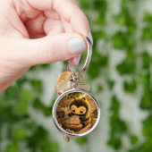 Goldene Hummel im Blütentanz.10 Sleutelhanger (Hand)