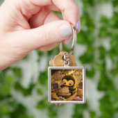 Goldene Hummel im Blütentanz.10 Sleutelhanger (Hand)