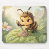 Goldene Hummel im Blütentanz.2 Muismat (Voorkant)