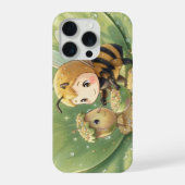 Goldene Hummel im Blütentanz.3 iPhone Hoesje (Achterkant)