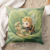 Goldene Hummel im Blütentanz.3 Kussen (Deken)
