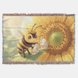 Goldene Hummel im Blütentanz.4 Deken