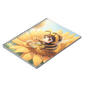Goldene Hummel im Blütentanz.7 Notitieboek (Linkerzijde)