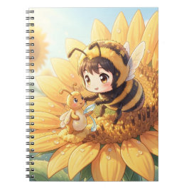 Goldene Hummel im Blütentanz.7 Notitieboek
