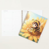 Goldene Hummel im Blütentanz.7 Planner (Display)