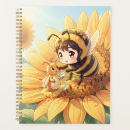 Goldene Hummel im Blütentanz.7 Planner