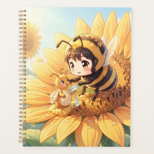 Goldene Hummel im Blütentanz.7 Planner (Voorkant)