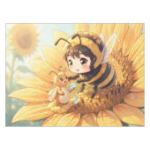 Goldene Hummel im Blütentanz.7 Tafelkleed (Voorkant (Horizontaal))