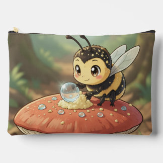 Goldene Hummel im Blütentanz Etui