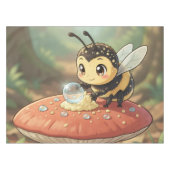 Goldene Hummel im Blütentanz Tafelkleed (Voorkant (Horizontaal))