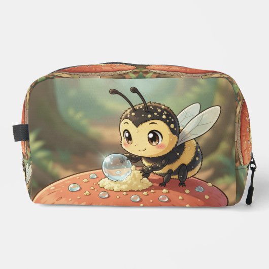 Goldene Hummel im Blütentanz Toilettasje (Voorkant)