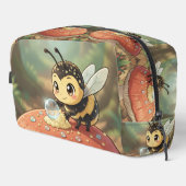 Goldene Hummel im Blütentanz Toilettasje (Rechterhoek)