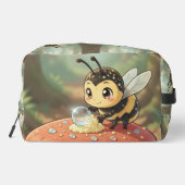 Goldene Hummel im Blütentanz Toilettasje (Achterkant)