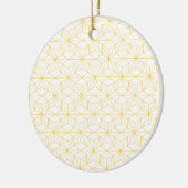 Goldene Sterne Keramisch Ornament (Links)