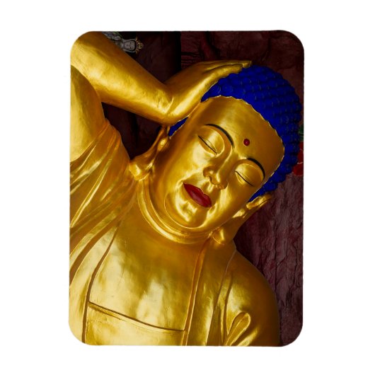 Goldener Buddha Magneet (Verticaal)