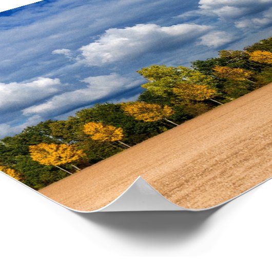 Goldener Herbst Poster (Hoek)