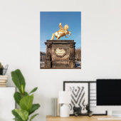Goldener Reiter Poster (Thuiskantoor)