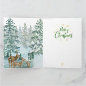 Goldenes Initial H mit Weihnachtsmann und Krone Kaart (Binnen)