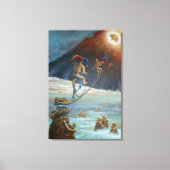 Goldenes Kalb Canvas Afdruk (Voorkant)