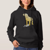 Goldenes Labradoodle Hoodie (Voorkant)