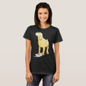 Goldenes Labradoodle T-shirt (Voorkant volledig)