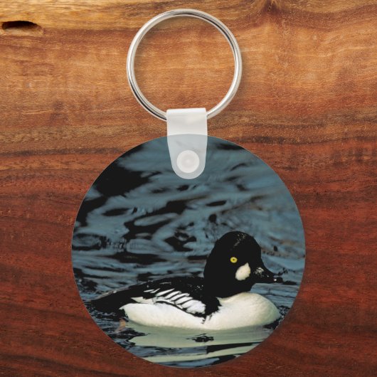 Goldeneye Duck Sleutelhanger (Voorkant)