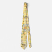 Goldengate Park Floral tweezijdig Stropdas (Voorkant)