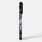 Goldengate Park  Psychedelic Floral Black Case-Mate iPhone Case (Achterkant / Rechts)