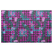 Goldengate Park Retro Psychedelic Floral Stof (Yard (91,4 cm))