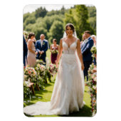 #GoldenHourWeddingFlexiblePhotoMagnet Magneet (Verticaal)