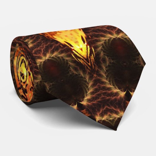 Goldenina Fractal Art Stropdas (Opgerold)