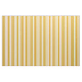 Goldenrod en Beige Lines Pattern Stof (Fat Quarter)
