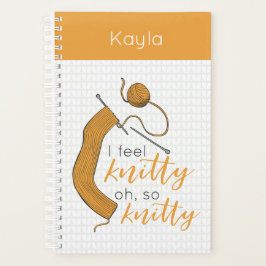 Goldenrod Geel, ik voel me Knitty, zo knitty Planner