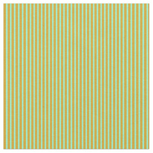 Goldenrode en Aquamarine gekleurd patroon Stof