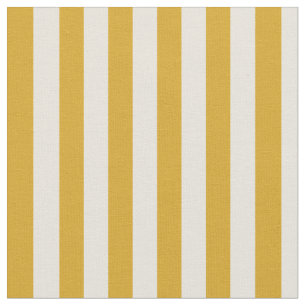 Goldenrode en beige gekleurde lijnen stof