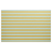 Goldenrode en Powder Blue Pattern Stof (Fat Quarter)